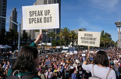 акція протесту працівників компанії Google у Сан-Франциско, 1 листопада 2018 року акція протесту працівників компанії Google у Сан-Франциско, 1 листопада 2018 року