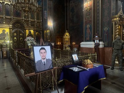 У Вінниці попрощались із захисником Єгором Басюком У Вінниці попрощались із захисником Єгором Басюком