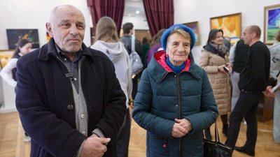 виставка, Живопис на фронт, Марія та Володимир Цупи виставка, Живопис на фронт, Марія та Володимир Цупи