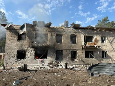 Удар РФ по Балаклії Удар РФ по Балаклії