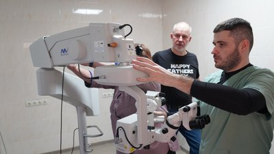 Охтирська ЦРЛ отримала офтальмологічне обладнання Охтирська ЦРЛ отримала офтальмологічне обладнання