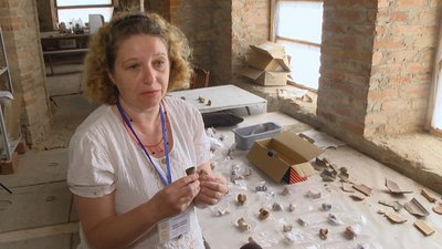 Провідна наукова співробітниця Державного історико-культурного заповідника "Межибіж" Тетяна Вєтрова з Хмельниччини Провідна наукова співробітниця Державного історико-культурного заповідника "Межибіж" Тетяна Вєтрова з Хмельниччини