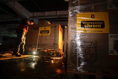 Київ отримав допомогу від Німеччини та Польщі: генератори, газові плити, грілки Київ отримав допомогу від Німеччини та Польщі: генератори, газові плити, грілки