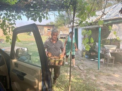 З прифронтової Луганщини евакуювали жінку З прифронтової Луганщини евакуювали жінку