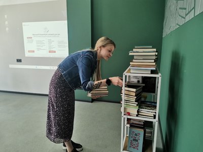 У Полтаві збирають книги для військових, які лікуються У Полтаві збирають книги для військових, які лікуються
