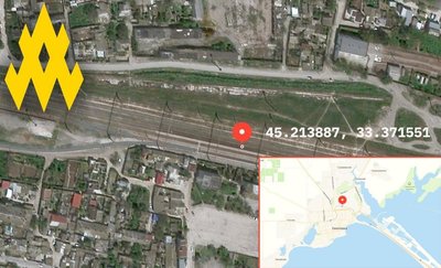 Кримські партизани виявили приховану стоянку техніки російських військових в Євпаторії Кримські партизани виявили приховану стоянку техніки російських військових в Євпаторії