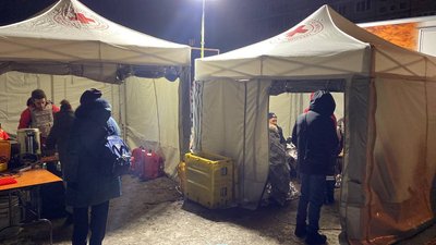 Наслідки ракетного обстрілу Києва Наслідки ракетного обстрілу Києва