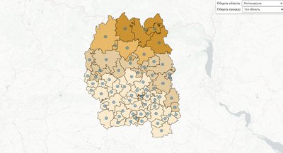 У чотирьох громадах Житомирщини дуже високий рівень ризику безпеки в системі освіти У чотирьох громадах Житомирщини дуже високий рівень ризику безпеки в системі освіти