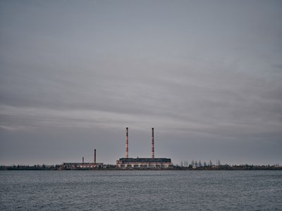 Курахівська ТЕС Донецька область вересень 2024 рік Курахівська ТЕС Донецька область вересень 2024 рік