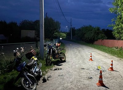 У Красилові на вулиці Високій зіткнулися два мотоцикли У Красилові на вулиці Високій зіткнулися два мотоцикли
