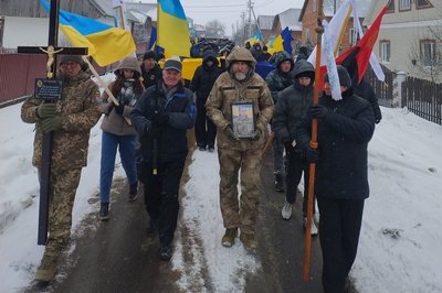 Володимир Бачинський, похорон, ЗСУ, 15 лютого 2026, Тернопіль Володимир Бачинський, похорон, ЗСУ, 15 лютого 2026, Тернопіль