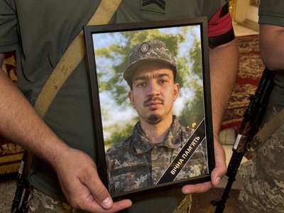У Полтаві попрощаються із двома військовими Валерієм Кірюхіним та Сергієм Федоровим У Полтаві попрощаються із двома військовими Валерієм Кірюхіним та Сергієм Федоровим