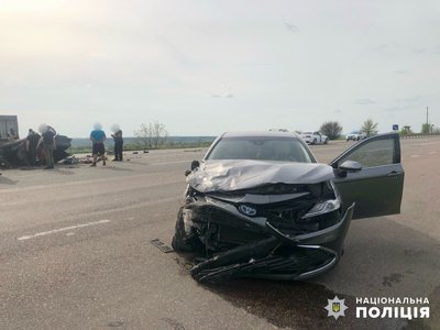 ДТП на трасі "Київ-Одеса", 15 квітня, 2024. Фото: Нацполіція Одещини ДТП на трасі "Київ-Одеса", 15 квітня, 2024. Фото: Нацполіція Одещини