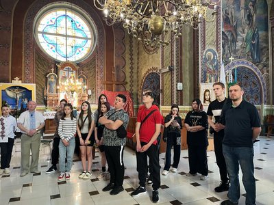 Діти з Донеччини, приїхали на Тернопільщину, співпраця громад, квітень 2025 Діти з Донеччини, приїхали на Тернопільщину, співпраця громад, квітень 2025