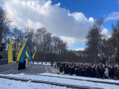 У Тернополі відбувся мітинг-реквієм до 36 річниці виведення військ з Афганістану У Тернополі відбувся мітинг-реквієм до 36 річниці виведення військ з Афганістану