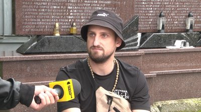 Вшанування загиблих військових, хвилина мовчання, Тернопіль, серпень 2024 Вшанування загиблих військових, хвилина мовчання, Тернопіль, серпень 2024