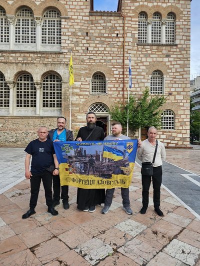 Четверо ветеранів з Житомира відвідали Святу Гору Афон Четверо ветеранів з Житомира відвідали Святу Гору Афон