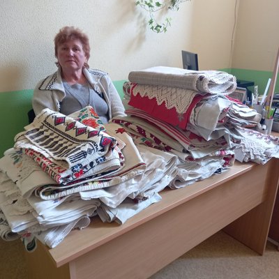 Музей на Рівненщині поповнився колекцією вишивок, серед яких рушник 1914 року Музей на Рівненщині поповнився колекцією вишивок, серед яких рушник 1914 року