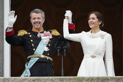 Король Данії Фредерік Х і королева-консорт Марі Король Данії Фредерік Х і королева-консорт Марі