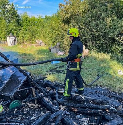У селі на Житомирщині під час пожежі загинув чоловік У селі на Житомирщині під час пожежі загинув чоловік