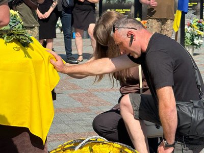 Загинув в Донецькій області: із 50-річним солдатом Ігорем Науменком попрощалися у Рівному Загинув в Донецькій області: із 50-річним солдатом Ігорем Науменком попрощалися у Рівному