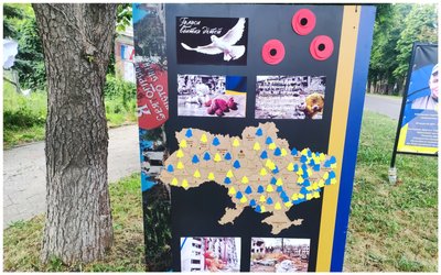 У Святогірську на Донеччині вшановують пам’ять дітей, які загинули внаслідок збройної агресії РФ проти України У Святогірську на Донеччині вшановують пам’ять дітей, які загинули внаслідок збройної агресії РФ проти України