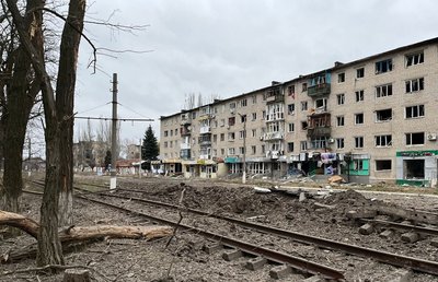 Наслідки обстрілів Донеччини 29 березня. Фото: поліція Донеччини Наслідки обстрілів Донеччини 29 березня. Фото: поліція Донеччини
