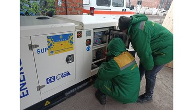 Шість громад Чернігівщини отримали генератори від партнерів з Тайваню Шість громад Чернігівщини отримали генератори від партнерів з Тайваню