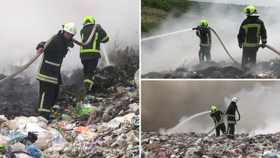 Пожежу на кропивницькому сміттєзвалищі гасили 32 годинни. Які наслідки для людей та довкілля Пожежу на кропивницькому сміттєзвалищі гасили 32 годинни. Які наслідки для людей та довкілля
