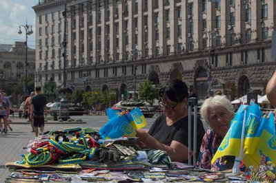 Танки, гаубиці, залишки ракет: На Хрещатик привезли знищену техніку армії РФ