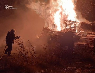Пожежа на вулиці Зеленій