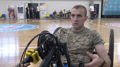 Микола Гудзік, ветеран, адаптивний спорт Микола Гудзік, ветеран, адаптивний спорт