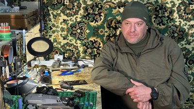 "Гора" командир взводу ремонту безпілотних систем 152 ОЄБр Донецька область "Гора" командир взводу ремонту безпілотних систем 152 ОЄБр Донецька область