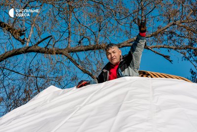 В Одесі готують до відкриття "Юрту незламності" В Одесі готують до відкриття "Юрту незламності"