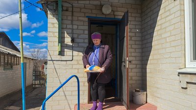 Надія Балух жителька Щурового Донецька область Надія Балух жителька Щурового Донецька область
