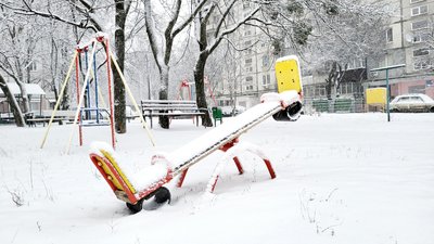 У Харкові випав сніг