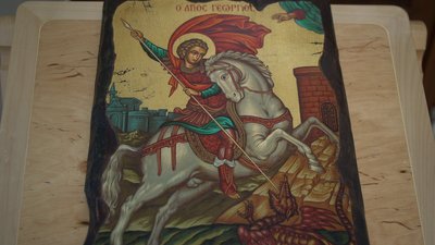 У кропивницький гарнізонний храм передали чотири ікони з Мар'їнки У кропивницький гарнізонний храм передали чотири ікони з Мар'їнки