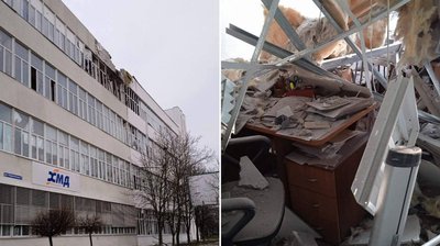 Унаслідок нічного обстрілу Херсона постраждав театр ляльок і типографія