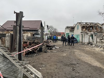У Кременчуці через атаку БпЛА постраждали приватні будинки У Кременчуці через атаку БпЛА постраждали приватні будинки
