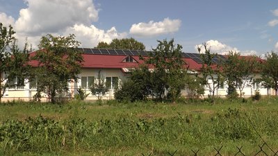 Сонячні панелі, село Спас