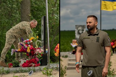 Жителі села на Житомирщині встановили пам'ятник полеглому асу з Івано-Франківщини — Герою України Степану Тарабалці Жителі села на Житомирщині встановили пам'ятник полеглому асу з Івано-Франківщини — Герою України Степану Тарабалці