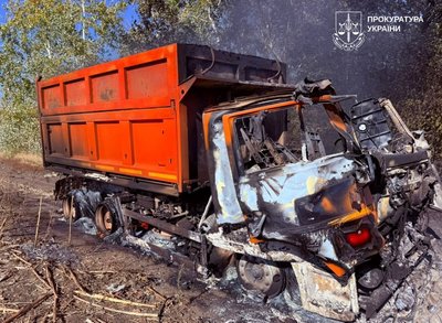 «Молнія» атакувала вантажівку на Харківщині, 10 жовтня 2026 року «Молнія» атакувала вантажівку на Харківщині, 10 жовтня 2026 року