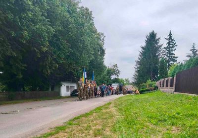Прощання у Христинівській громаді Прощання у Христинівській громаді
