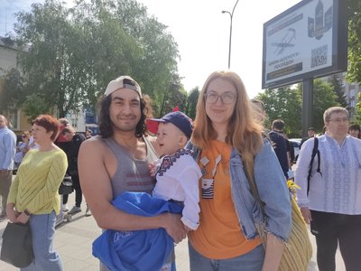 До Дня вишиванки у Житомирі городяни бігли патріотичний крос у вишиванках До Дня вишиванки у Житомирі городяни бігли патріотичний крос у вишиванках