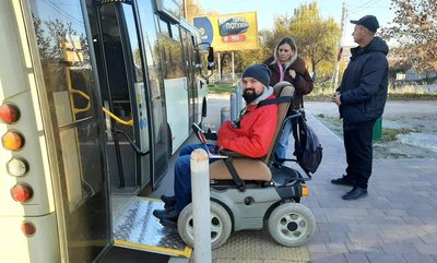 чортків, автобус, інвалідність, іван космина чортків, автобус, інвалідність, іван космина