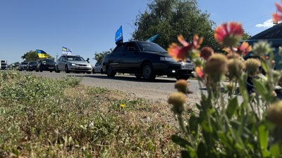 Міжміський автопробіг на підтримку полонених на Миколаївщині Міжміський автопробіг на підтримку полонених на Миколаївщині