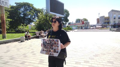 У Черкасах відбувся марш на підтримку військовополонених