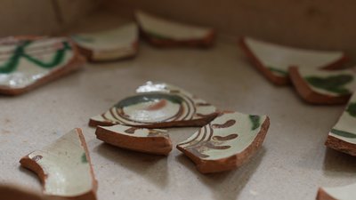 Кахель, кераміка, Коломия, XIX століття Кахель, кераміка, Коломия, XIX століття