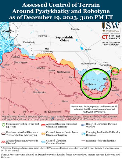 Карта боїв від ISW Карта боїв від ISW