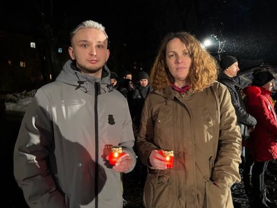 Учасники акції "Запали свічку пам’яті" Учасники акції "Запали свічку пам’яті"